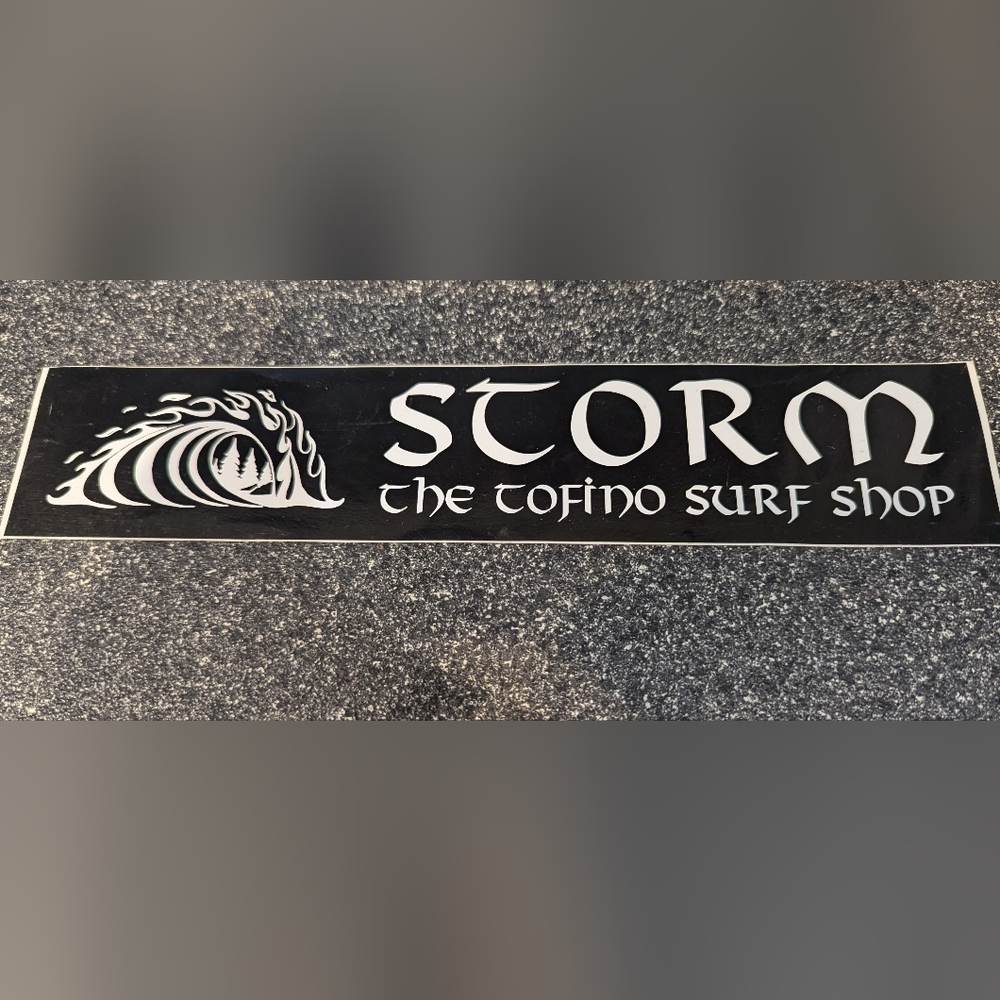 Storm Surf Shop Sticker
